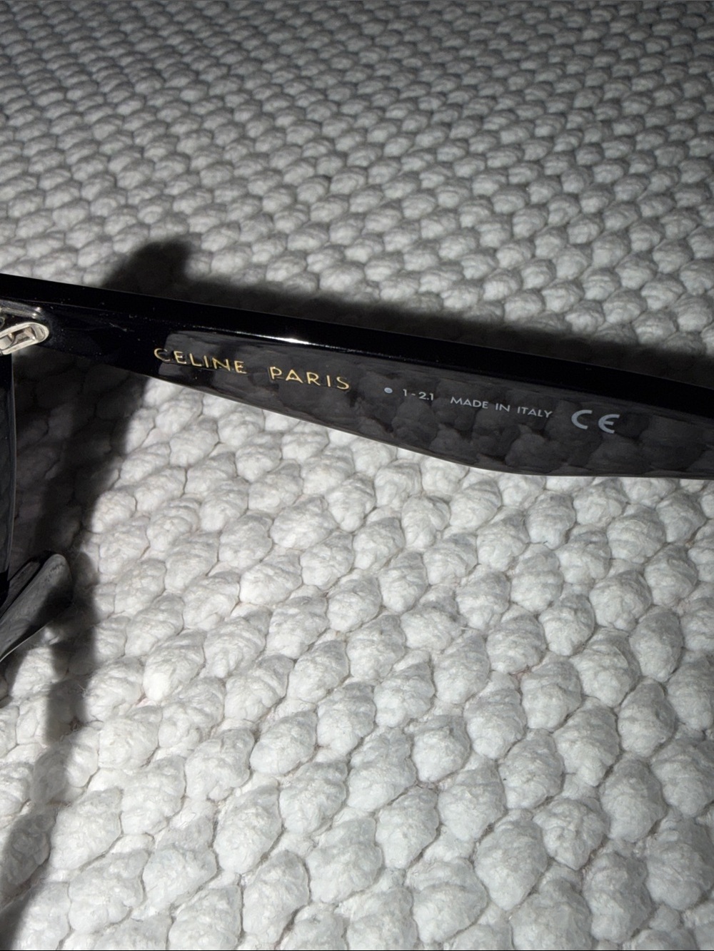 Celine 56MM Narrow Reverse Cat Eye Sunglasses CL4019N - Picture 9 of 10